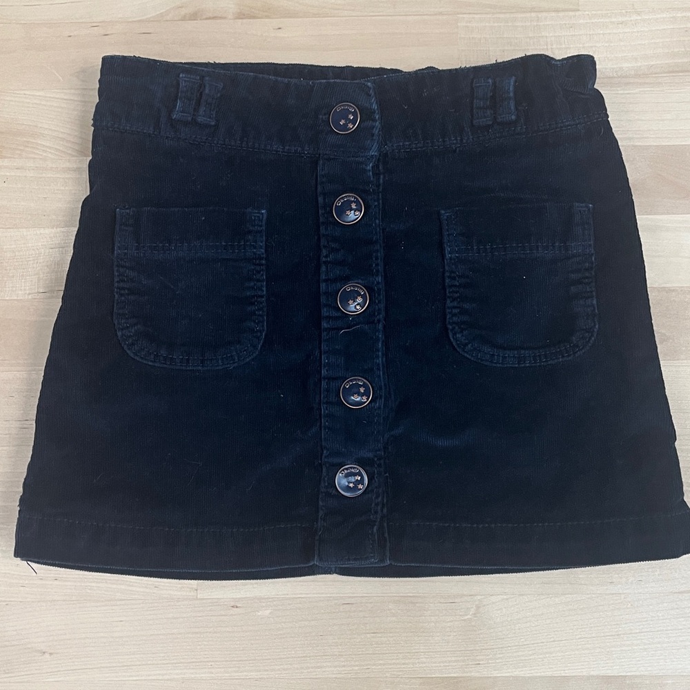 Button-Front Corduroy Skirt, Okaidi, size 6